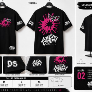 CAMISETA ATILA CREW VERANO 2026 - MODELO 2